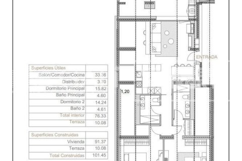 Купить квартиру в Андорра, Испания с 2 спальни, 101м², № 5554 - фото 16