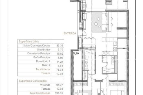 Купить квартиру в Андорра, Испания с 2 спальни, 101м², № 5553 - фото 17