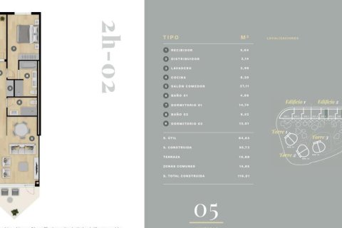 2 chambres apartment à louer à Principado De Andorra (Ninguna Poblacion Tiene C.P.), Lleida, Catalonia, Spain № 6106 - photo 18