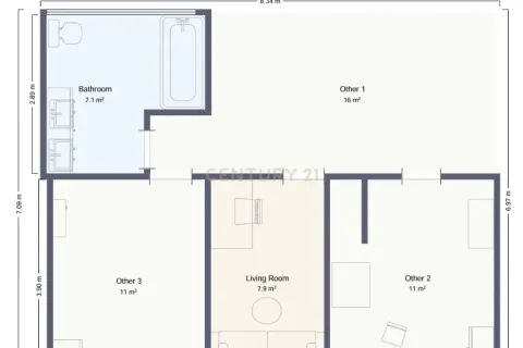 Сasa de 7 dormitorios en venta en Sant Cugat del Vallès, Barcelona, Cataluña, Spain № 6957 - foto 25