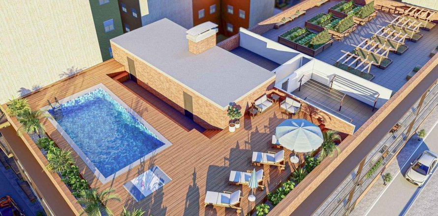 Квартира с 2 спальнями в Reforma Л'Оспиталет-де-Льобрегат, Барселона, Каталония, Испания № 3295