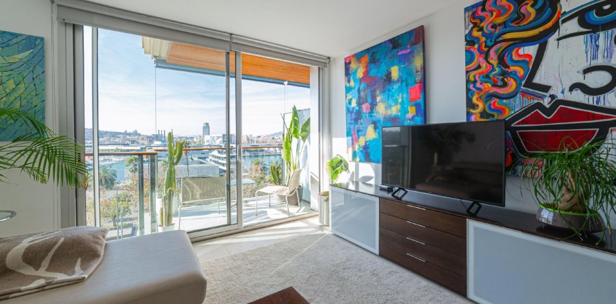 Квартира с 1 спальней в Барселоне, Каталония, Испания № 1374