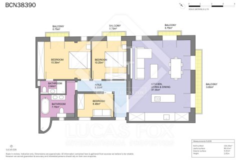 3 chambres apartment à vendre à Barcelona, Catalonia, Spain № 3979 - photo 30