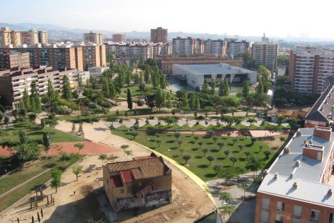 Квартира студия в Барселоне, Каталония, Испания № 1634