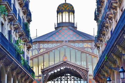 Квартира студия в Барселоне, Каталония, Испания № 1637