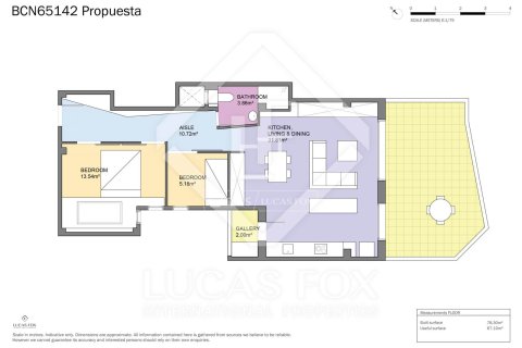 1 chambre penthouse à vendre à Barcelona, Catalonia, Spain № 3944 - photo 26