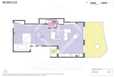 1 chambre penthouse à vendre à Barcelona, Catalonia, Spain № 3944 - photo 24