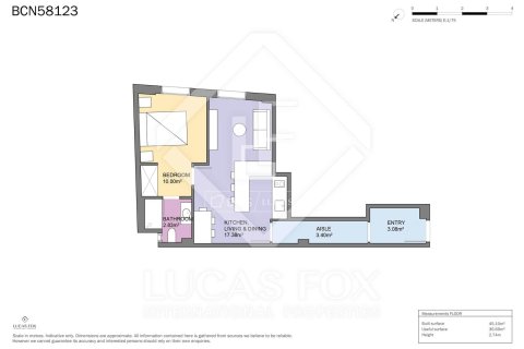 1 chambre apartment à vendre à Barcelona, Catalonia, Spain № 3946 - photo 22