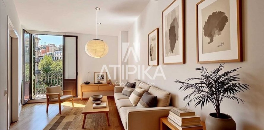 Квартира с 2 спальнями в Эшампле, Барселона, Каталония, Испания № 2353