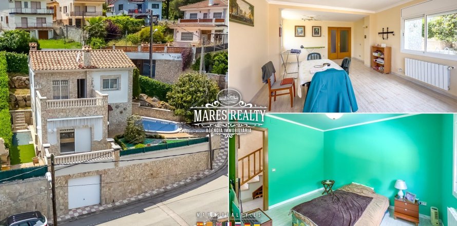 Вилла с 4 спальнями в Льорет-де-Мар, Герона, Каталония, Испания № 1100