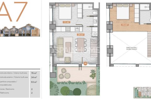 Купить виллу в Барселона, Испания с 3 комнаты, 76м², № 1109 - фото 21