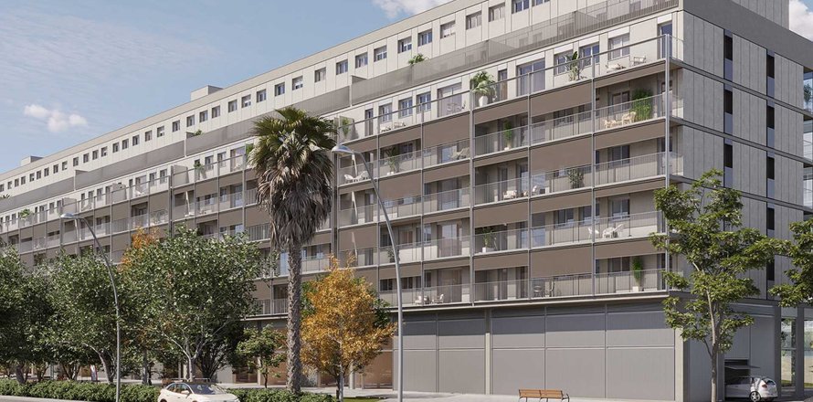 Квартира с 3 спальнями в Leblich Барселона, Каталония, Испания № 2985