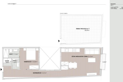 1 chambre penthouse à vendre à Barcelona, Catalonia, Spain № 4481 - photo 11