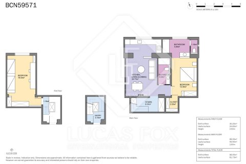 2 chambres apartment à vendre à Barcelona, Catalonia, Spain № 3819 - photo 21