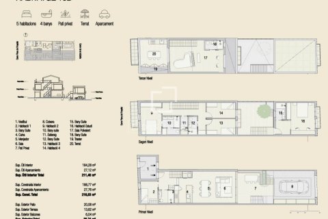 5 bedrooms villa for sale in Sant Cugat Del Valles, Barcelona, Catalonia, Spain № 6263 - photo 9