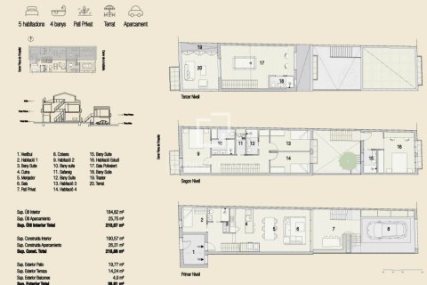 5 bedrooms villa for sale in Sant Cugat Del Valles, Barcelona, Catalonia, Spain № 6263 - photo 11