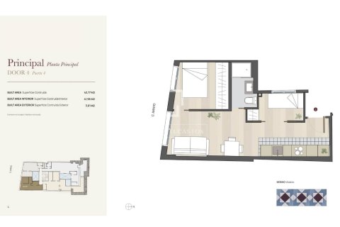 Купить квартиру в Барселона, Испания с 2 спальни, 43м², № 6445 - фото 13