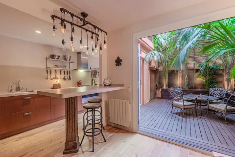 Квартира с 1 спальней в Барселоне, Каталония, Испания № 1739