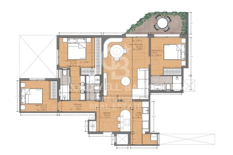 Apartamento de 3 dormitorios en venta en Barcelona, Cataluña, Spain № 5542 - foto 25