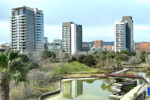 Квартира с 3 спальнями в Барселоне, Каталония, Испания № 1724