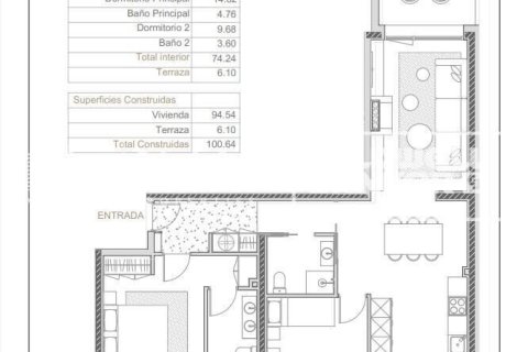 Купить квартиру в Андорра, Испания с 2 спальни, 101м², № 7791 - фото 4