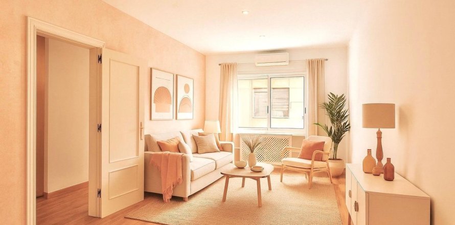 Квартира с 3 спальнями в Барселоне, Каталония, Испания № 6245