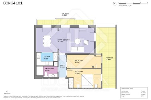 2 chambres apartment à vendre à Barcelona, Catalonia, Spain № 3961 - photo 27