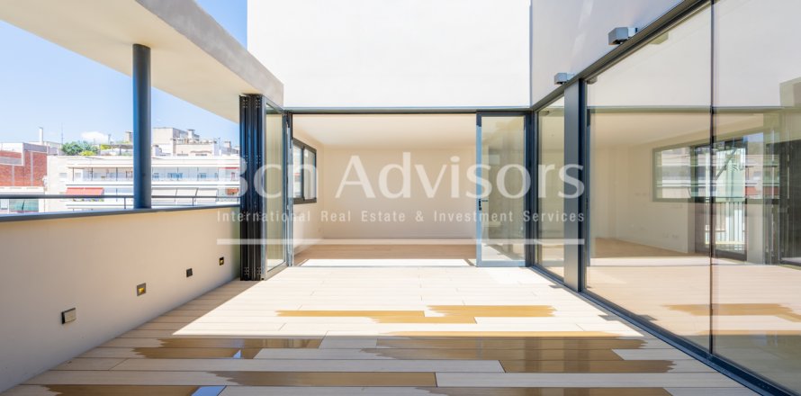 Пентхаус с 3 спальнями в Барселоне, Каталония, Испания № 2846