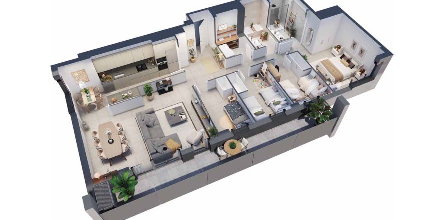 3 chambres apartment à vendre à Plaça Europa II L'Hospitalet de Llobregat, Barcelona, Catalonia, Spain № 3679