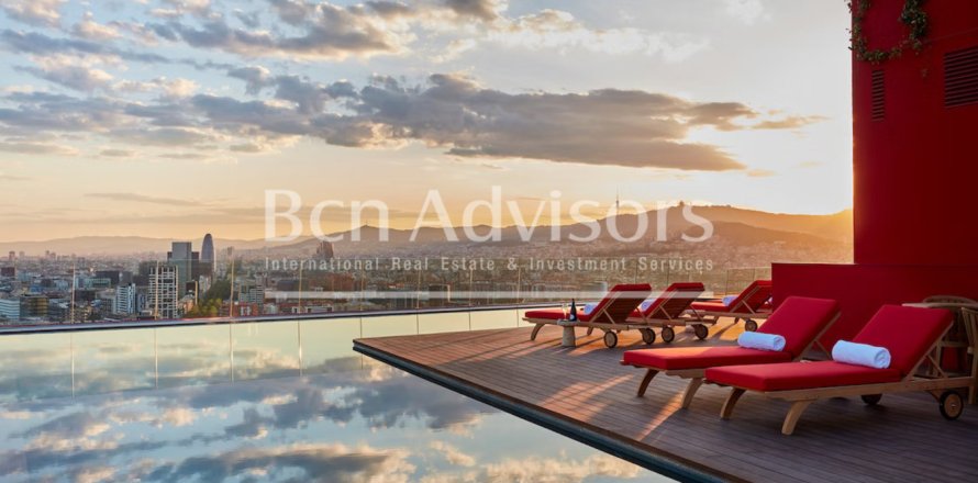 Квартира с 1 спальней в Барселоне, Каталония, Испания № 2884