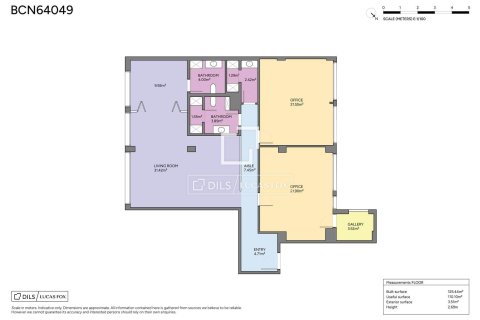 Apartamento de 4 dormitorios en venta en Barcelona, Cataluña, Spain № 6546 - foto 22