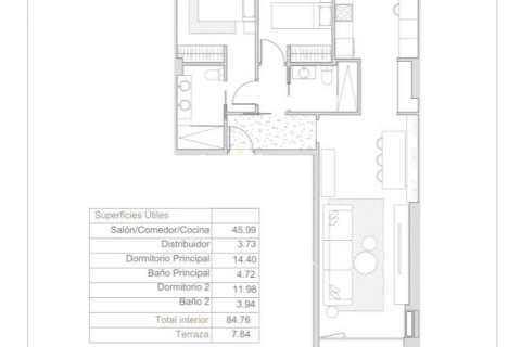 Apartamento de 2 dormitorios en venta en Principado De Andorra (Ninguna Poblacion Tiene C.P.), Lérida, Cataluña, Spain № 5480 - foto 17