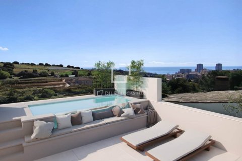 Пентхаус с 4 спальнями в Тиане, Барселона, Каталония, Испания № 3991