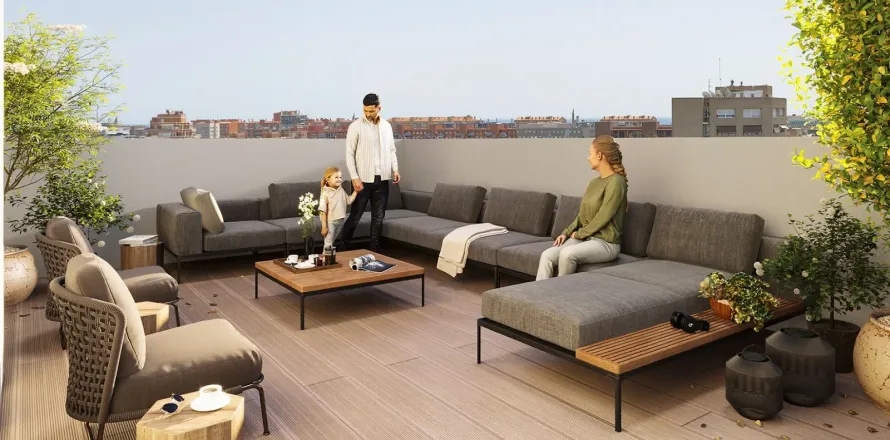 Apartamento de 3 dormitorios en venta en Barcelona, Cataluña, Spain № 1738