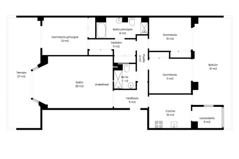 Apartamento de 3 dormitorios en venta en Sitges, Barcelona, Cataluña, Spain № 6585 - foto 26