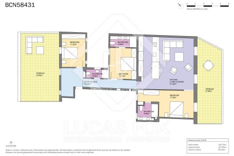 3 chambres penthouse à vendre à Barcelona, Catalonia, Spain № 4264 - photo 7