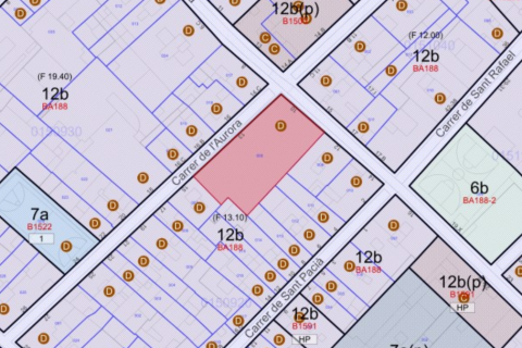 land plot for sale in Barcelona, Catalonia, Spain № 6956
