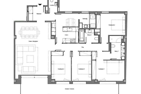 Купить квартиру в Барселона, Испания с 4 спальни, 200м², № 5913 - фото 18