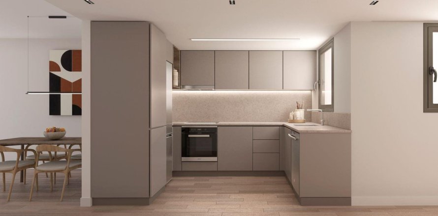 Квартира с 3 спальнями в Santa Eulalia Л'Оспиталет-де-Льобрегат, Барселона, Каталония, Испания № 3372