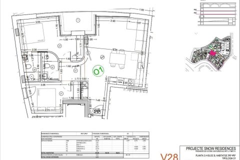Купить квартиру в Андорра, Испания с 2 спальни, 89м², № 7707 - фото 2