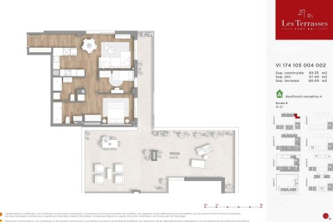 Apartamento de 2 dormitorios en venta en Sant Boi de Llobregat, Barcelona, Cataluña, Spain № 6834 - foto 24