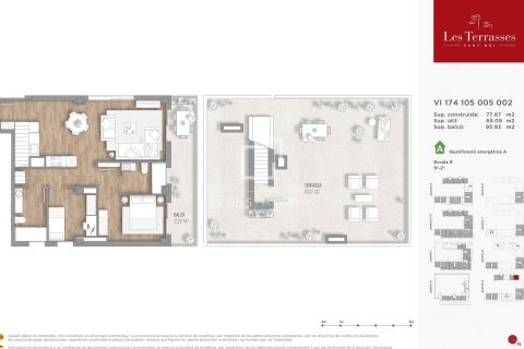 2 bedrooms penthouse for sale in Sant Boi de Llobregat, Barcelona, Catalonia, Spain № 6836 - photo 24