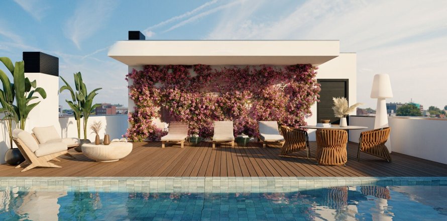 Квартира с 3 спальнями в Барселоне, Каталония, Испания № 1517