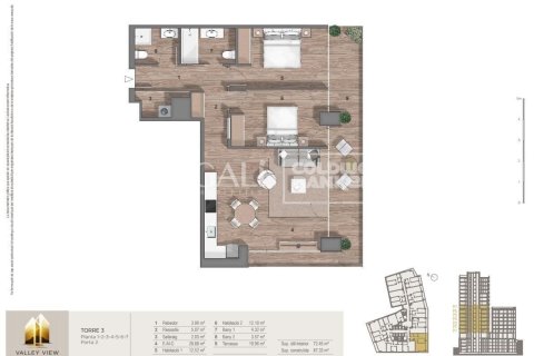 Купить квартиру в Андорра, Испания с 2 спальни, 108м², № 7824 - фото 14
