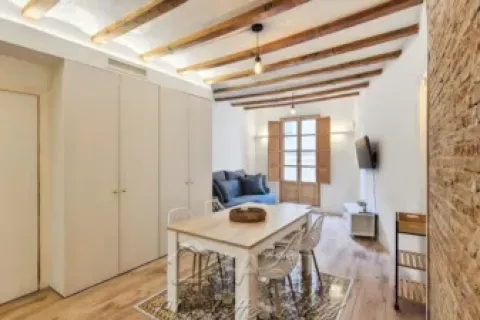 Квартира с 2 спальнями в Старый городе, Барселона, Каталония, Испания № 2260