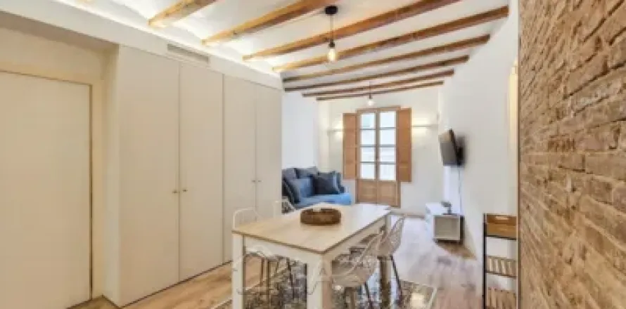 Квартира с 2 спальнями в Старый городе, Барселона, Каталония, Испания № 2260