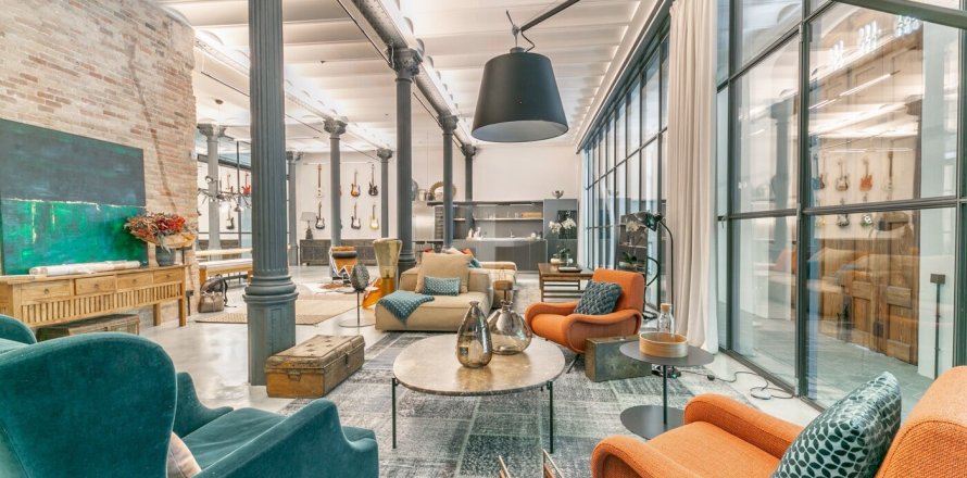 Квартира с 2 спальнями в Барселоне, Каталония, Испания № 1568