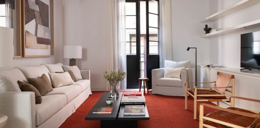 Квартира с 3 спальнями в Барселоне, Каталония, Испания № 1567