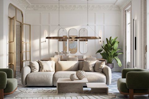 Квартира с 4 спальнями в Эшампле, Барселона, Каталония, Испания № 1122