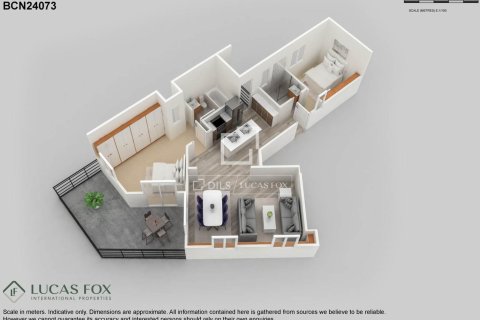 2 chambres penthouse à vendre à Barcelona, Catalonia, Spain № 3813 - photo 26